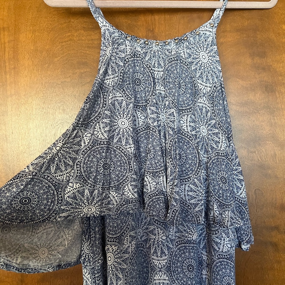 Torrid Blue Patterned Garment - Picture 3 of 5
